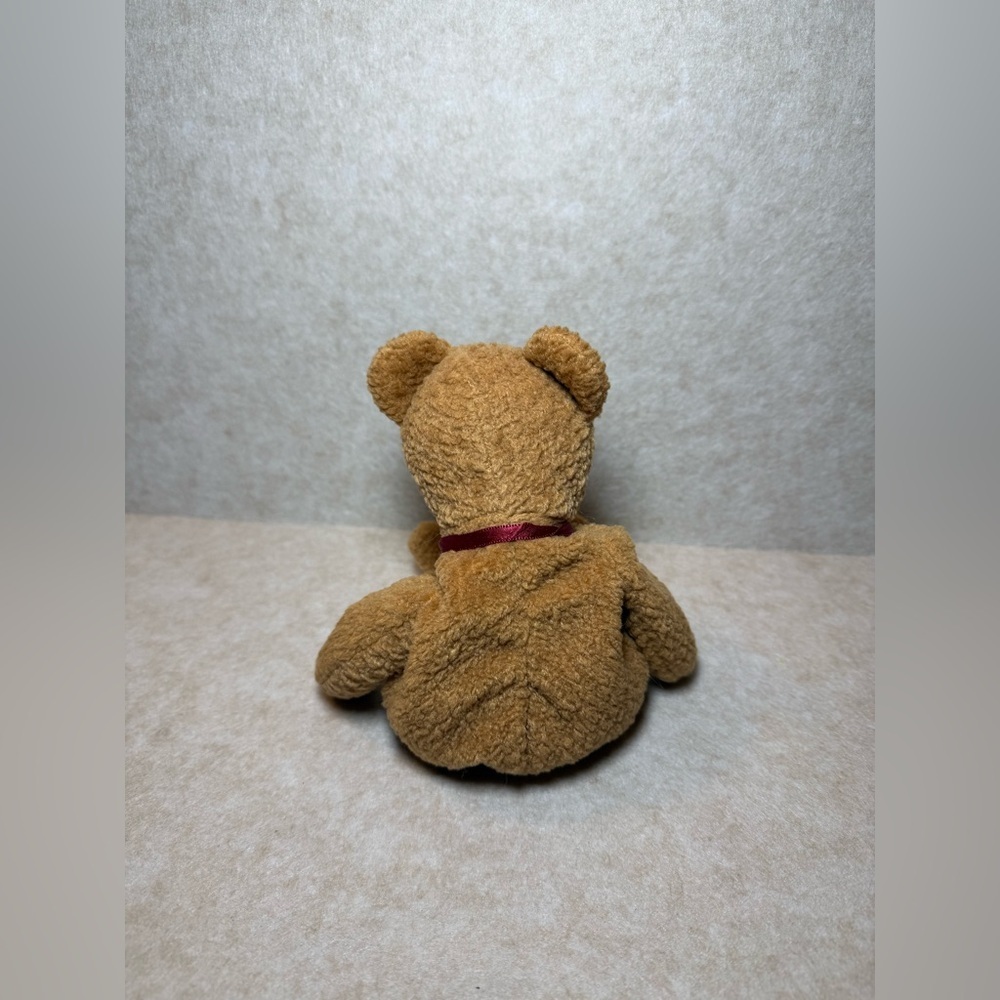 Vintage Rare Ty Beanie Babies Curly The Teddy Bear Plush Kids Toy 1993 Error - Picture 4 of 10
